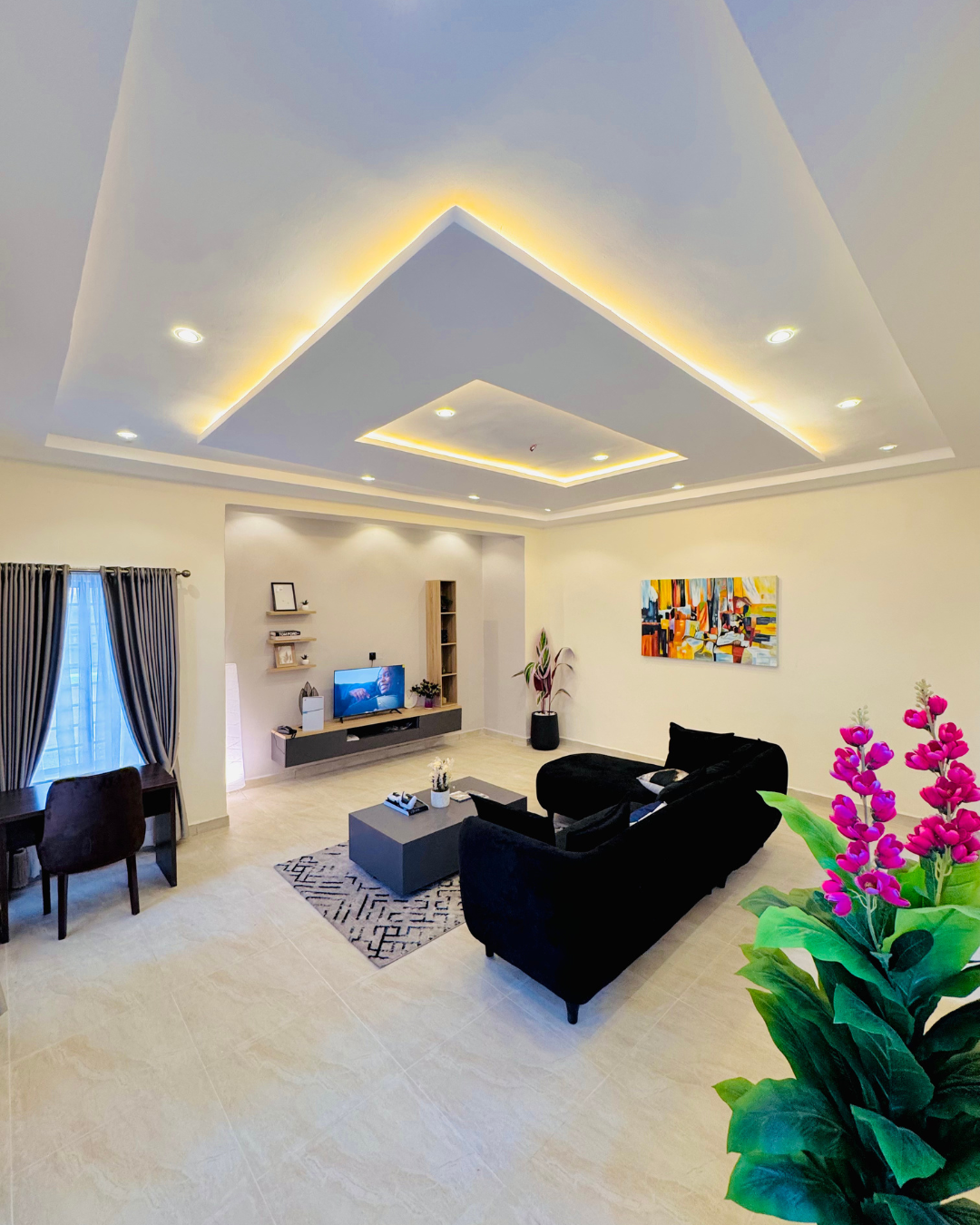 stay at Margarets serviced apartment in lugbe (1)